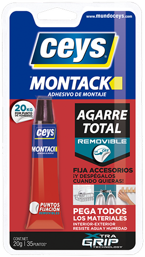 Montack agarre total removible