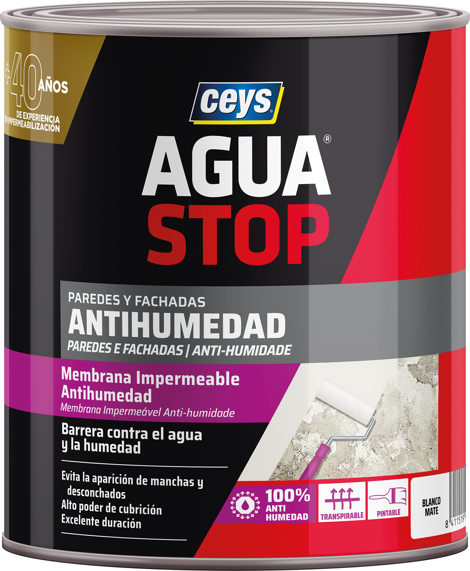 Antihumedad para Pared AguaStop
