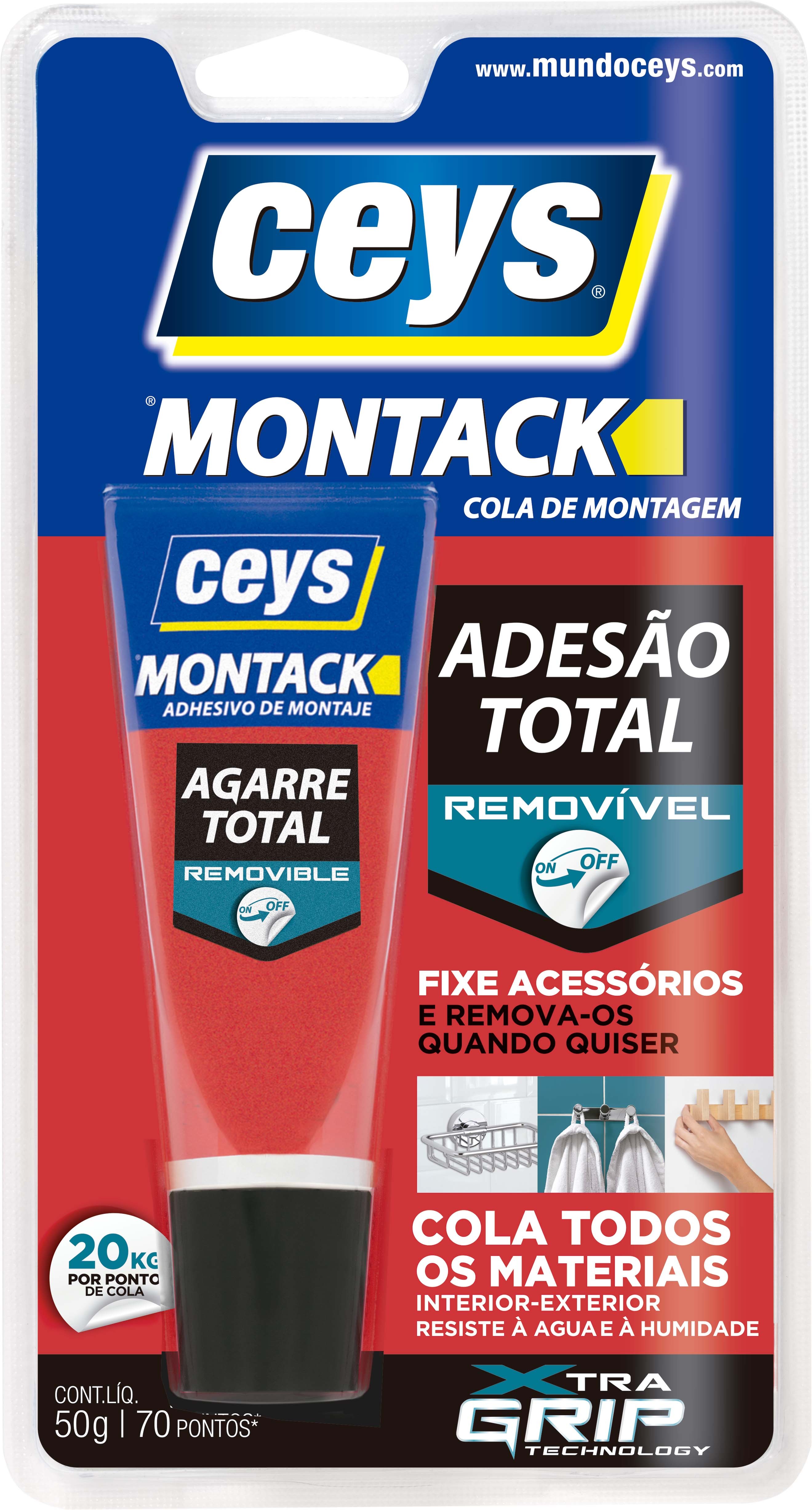 Montack Adesão Total Removível