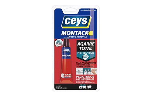 Montack agarre removible blister 20g