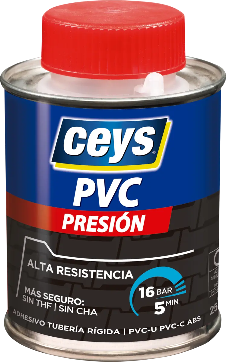 Móvil Monarca frotis Adhesivo para Tuberias Rígidas PVC Presión - Ceys