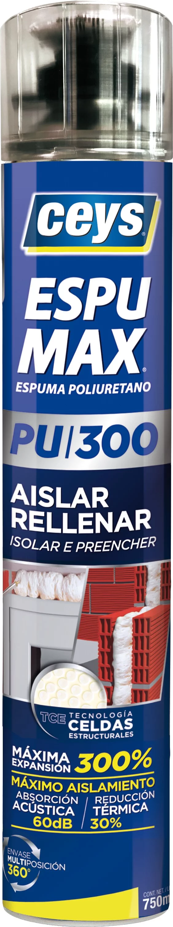 Espuma de Poliuretano PU300 ESPUMAX - Ceys