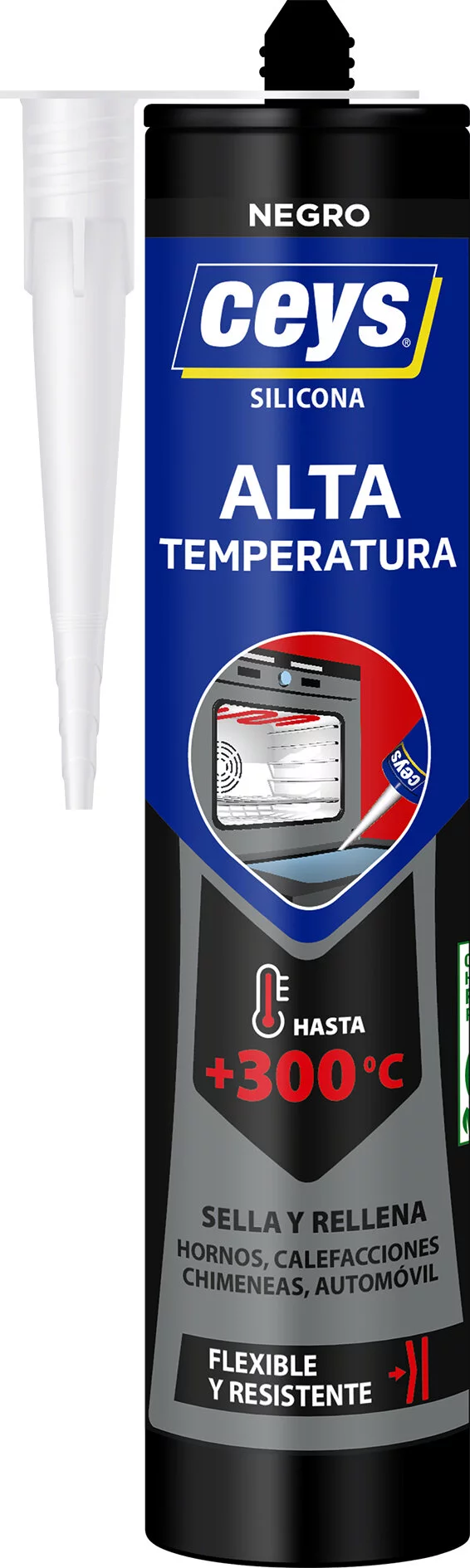 Masilla refractaria altas tempraturas 1500°C 300 ml mod CA-1500 - Madriferr