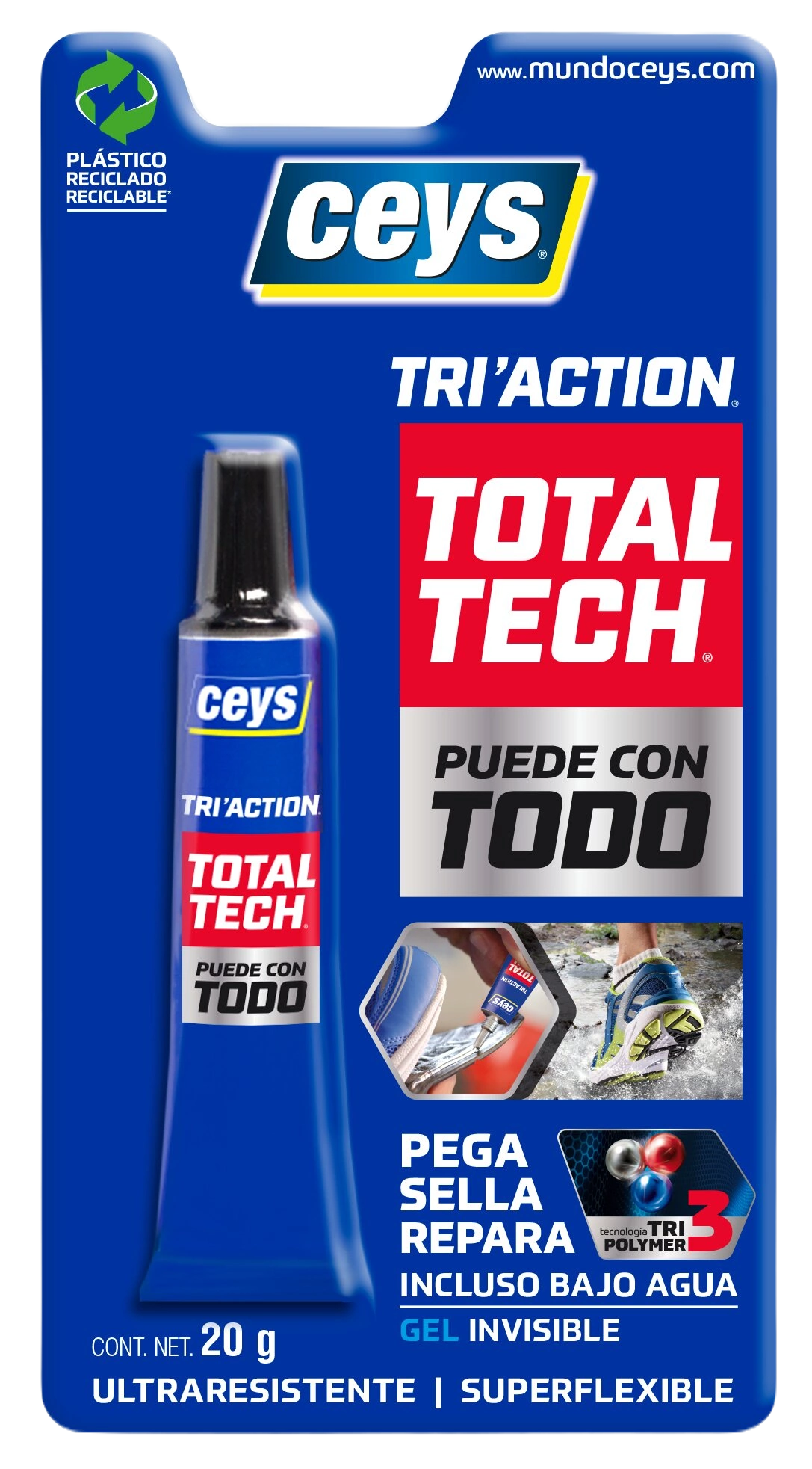Total Tech de Ceys: un adhesivo sellador muy versátil