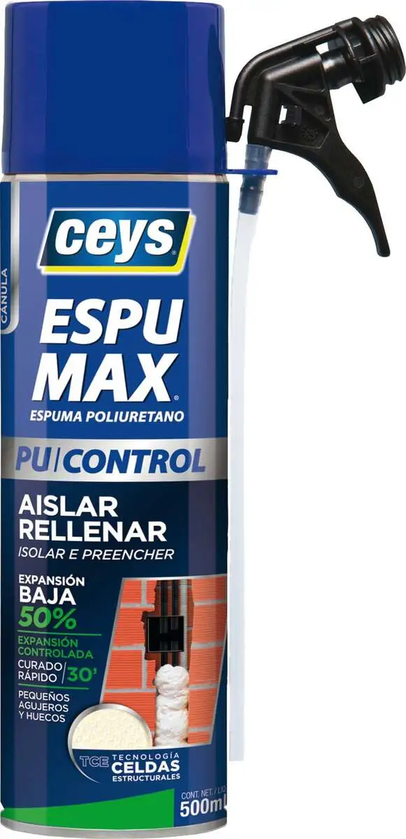 Espuma de Poliuretano ESPUMAX Control Total - Ceys