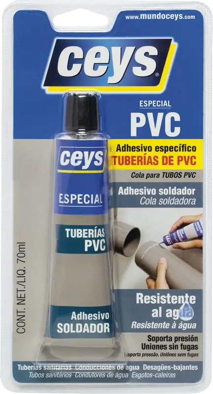 germen eslogan crear Cola PVC para Tuberías - Ceys