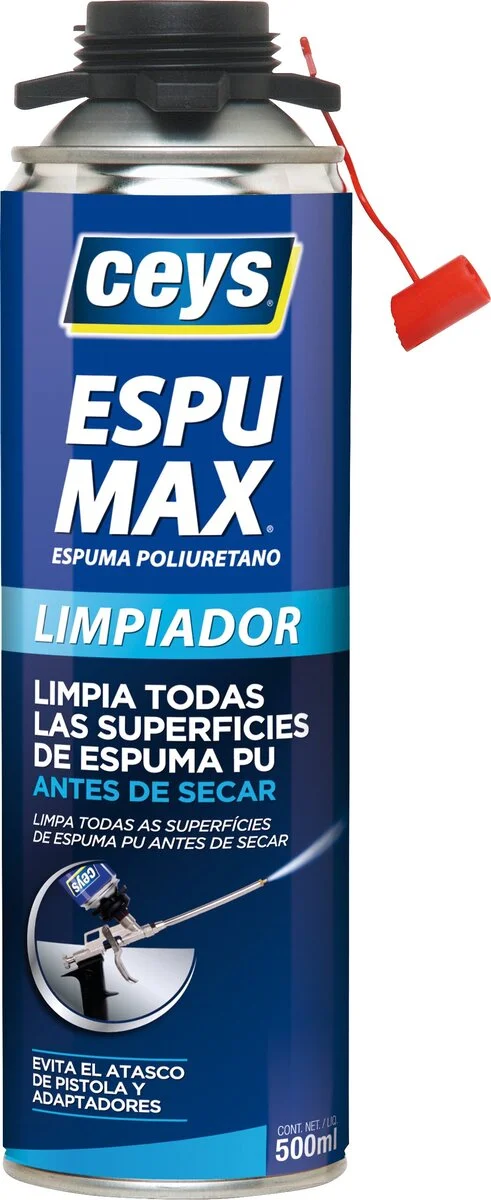 Limpiador de Espuma de Poliuretano ESPUMAX - Ceys