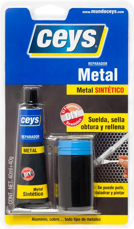 Masilla para Metal (Hierro y Aluminio) - Ceys