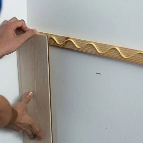 Cómo y dónde colocar un friso de madera: decorativo, además
